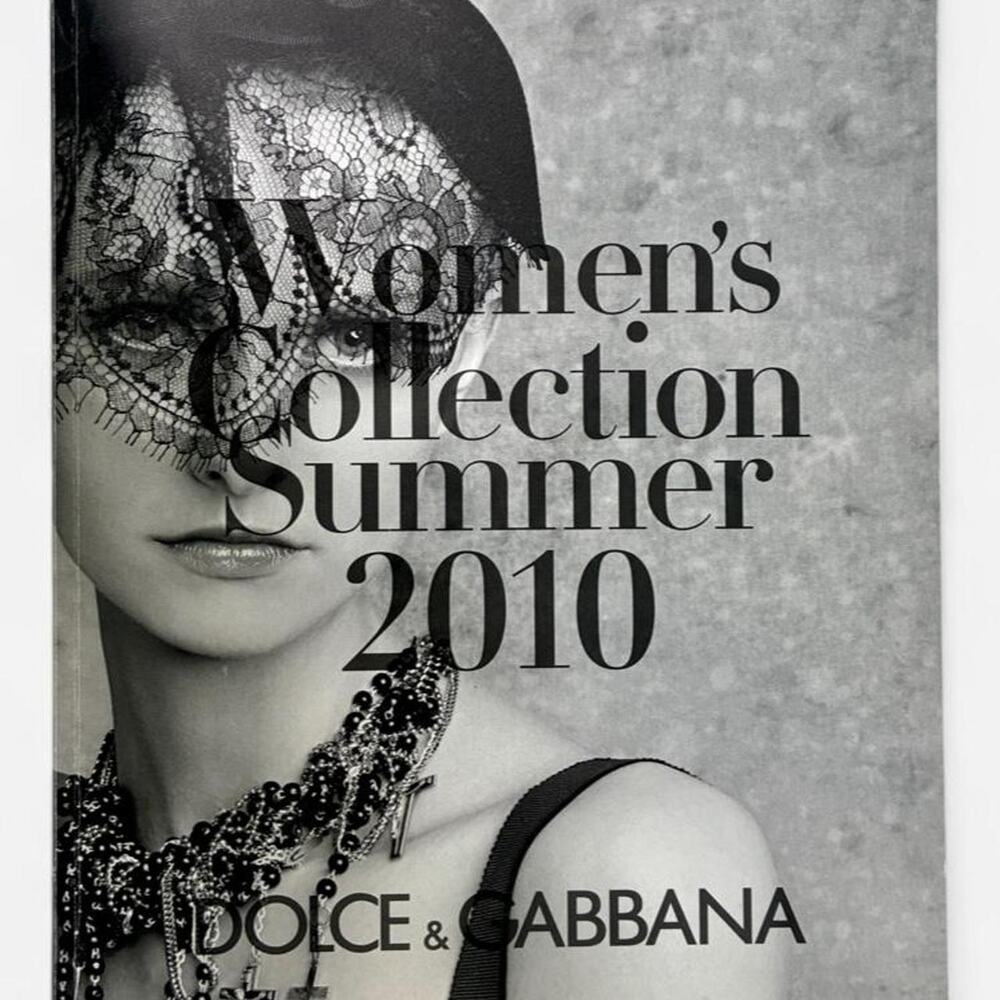Dolce & Gabbana Women’s Collection Summer 2010 lookbook catalogue